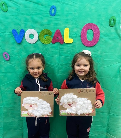 Maternal III - Vogal O de Ovelha Col�gio Passionista S�o Jos�