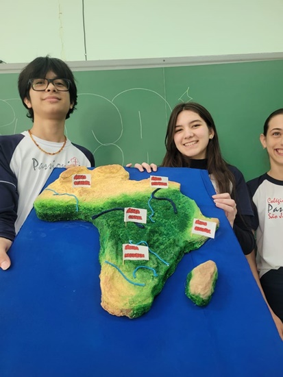 8� Ano - Mapas T�teis Col�gio Passionista S�o Jos�