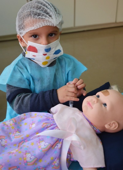 Maternal II - Brincando de Cuidar Col�gio Passionista S�o Jos�