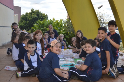 Turma da Tarde- Encerramento do semestre Col�gio Passionista S�o Jos�