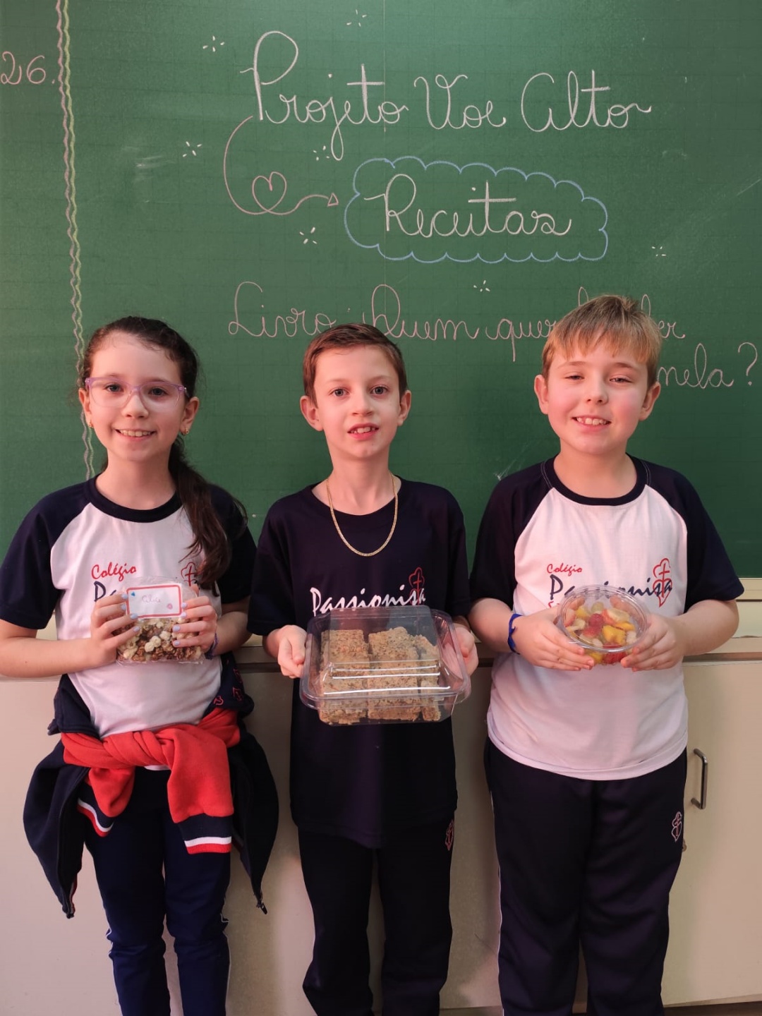 3� Ano B - Projeto de leitura Voe Alto Col�gio Passionista S�o Jos�