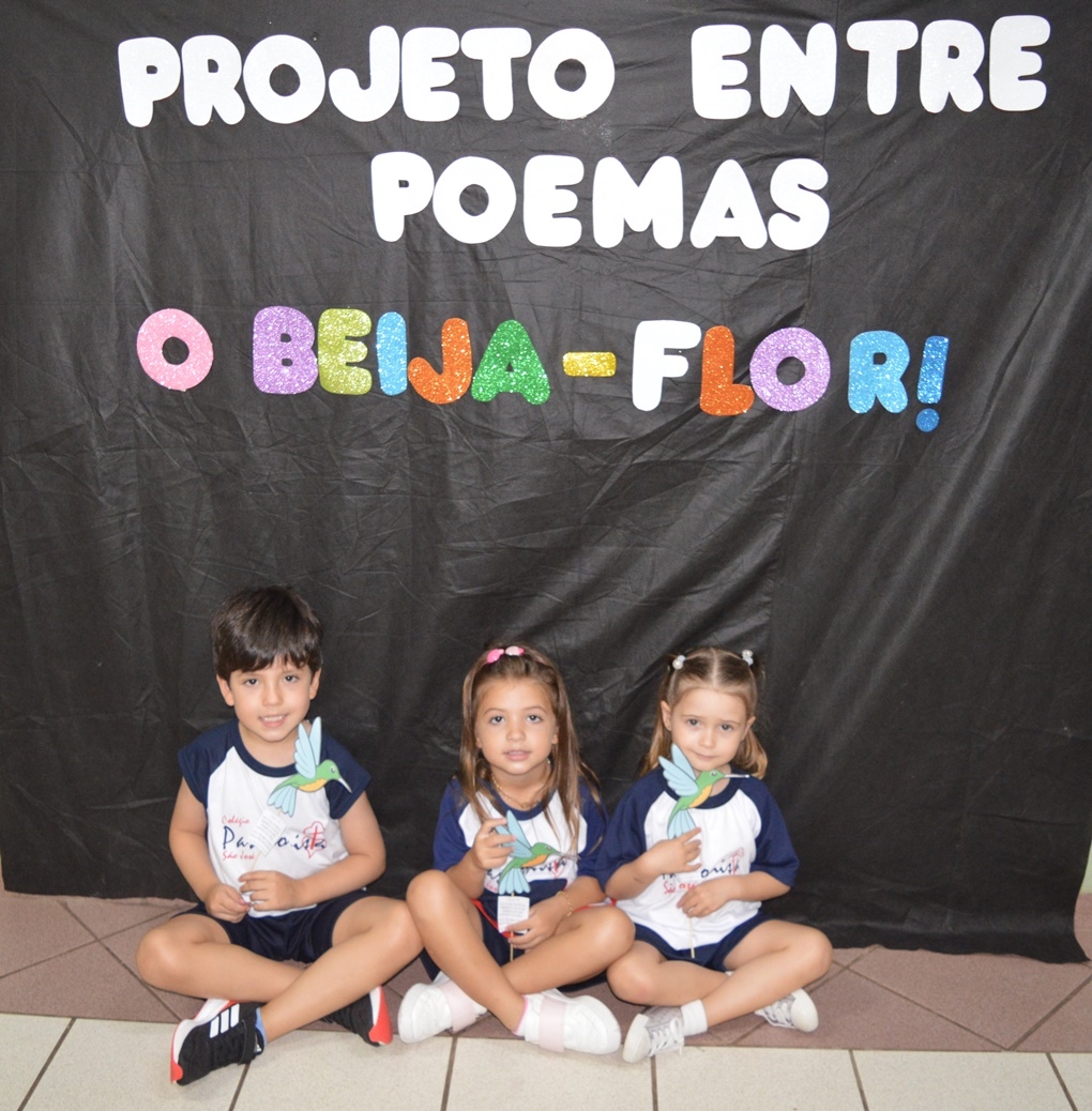 Pr� I A e B - Poema Beija-Flor Col�gio Passionista S�o Jos�