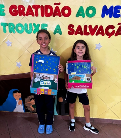 2� Ano A e B - Pres�pio Natalino Col�gio Passionista S�o Jos�