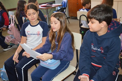 5� Ano A e B - Escutar e Valorizar Col�gio Passionista S�o Jos�