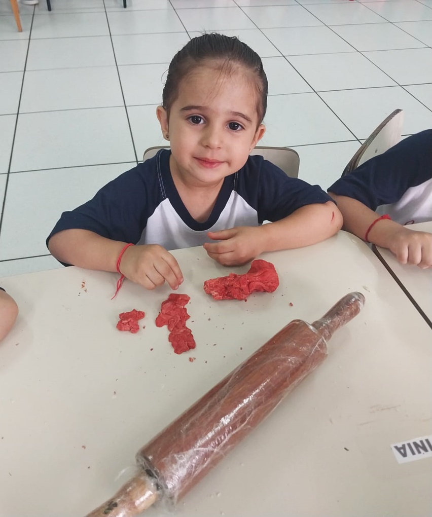 Maternal II - Oficina de Massinha Col�gio Passionista S�o Jos�