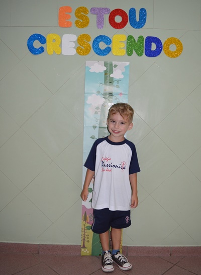 Maternal III - Estou crescendo Col�gio Passionista S�o Jos�