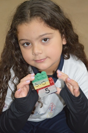 1� Ano A e B - Adi��o e Subtra��o com Lego Col�gio Passionista S�o Jos�