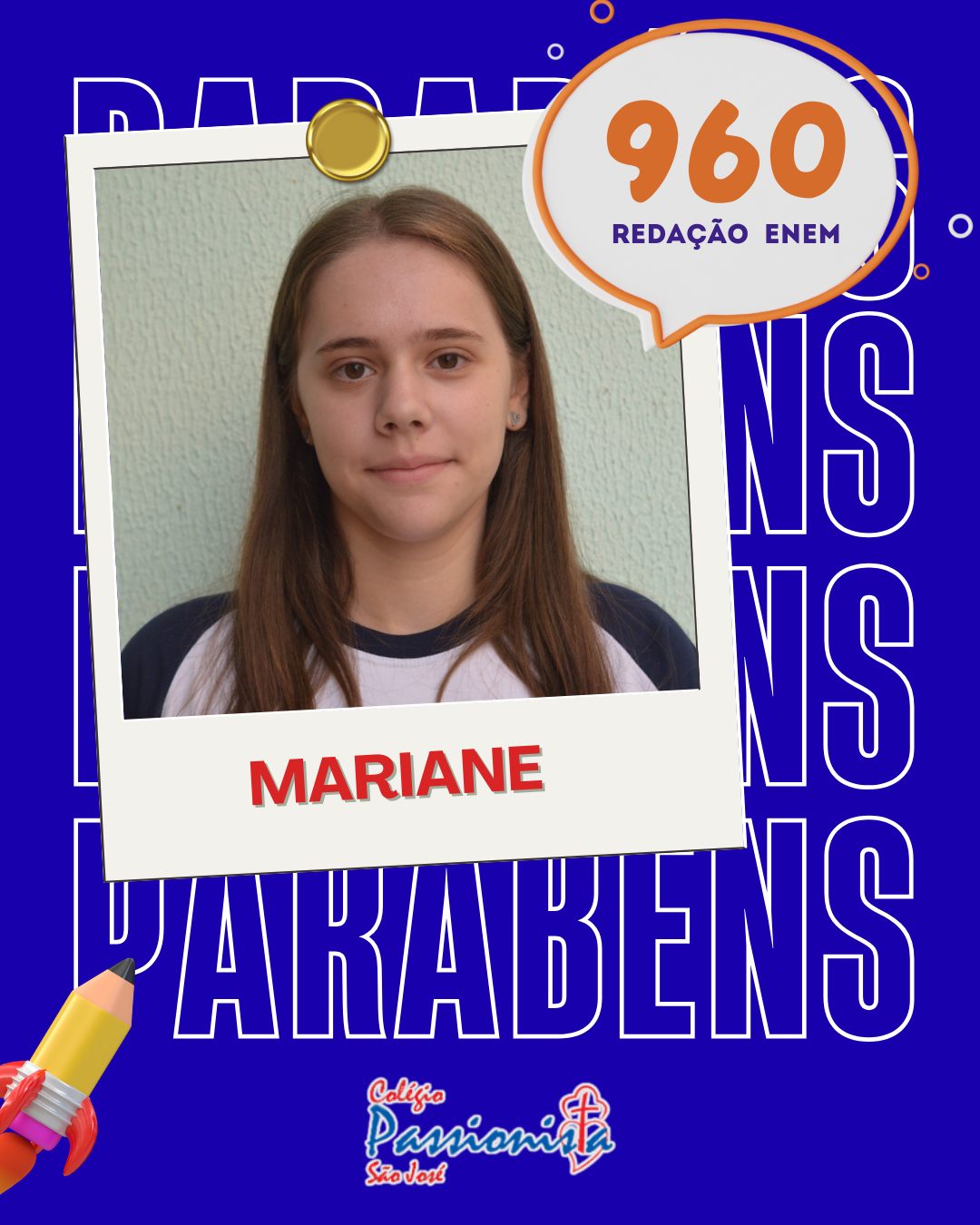 Orgulho que inspira! Col�gio Passionista S�o Jos�