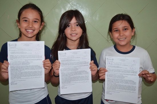 Turminha nota 10 Col�gio Passionista S�o Jos�