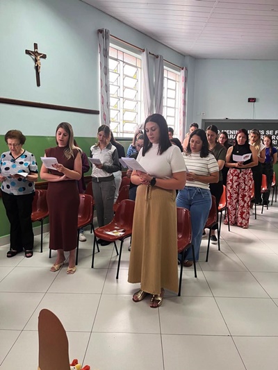 Celebra��o de Natal com a Comunidade Educativa Passionista S�o Jos�. Col�gio Passionista S�o Jos�