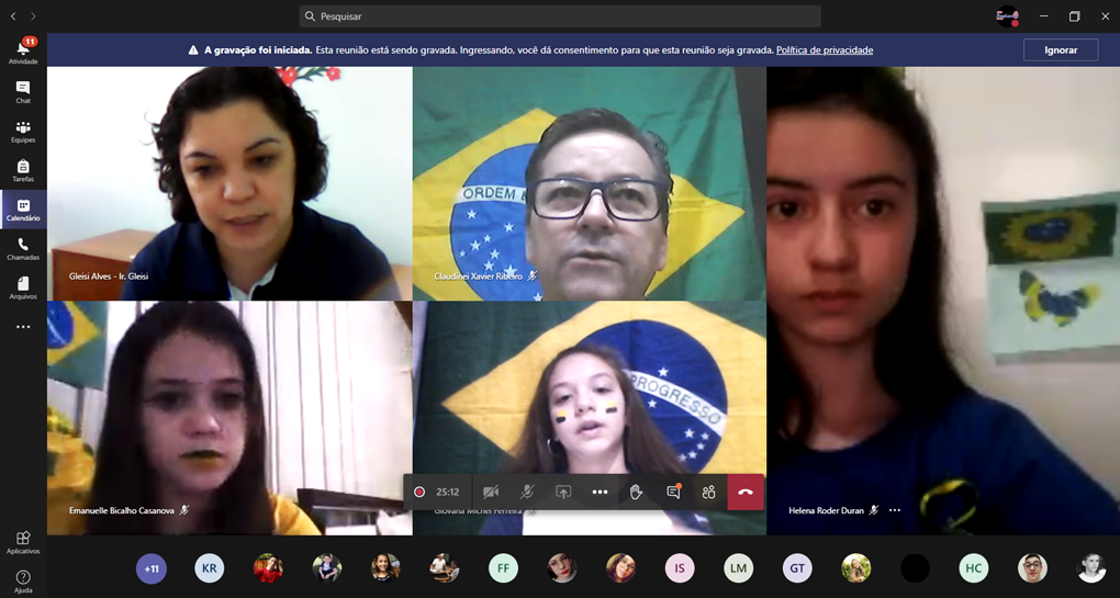 Semana da P�tria Col�gio Passionista S�o Jos�