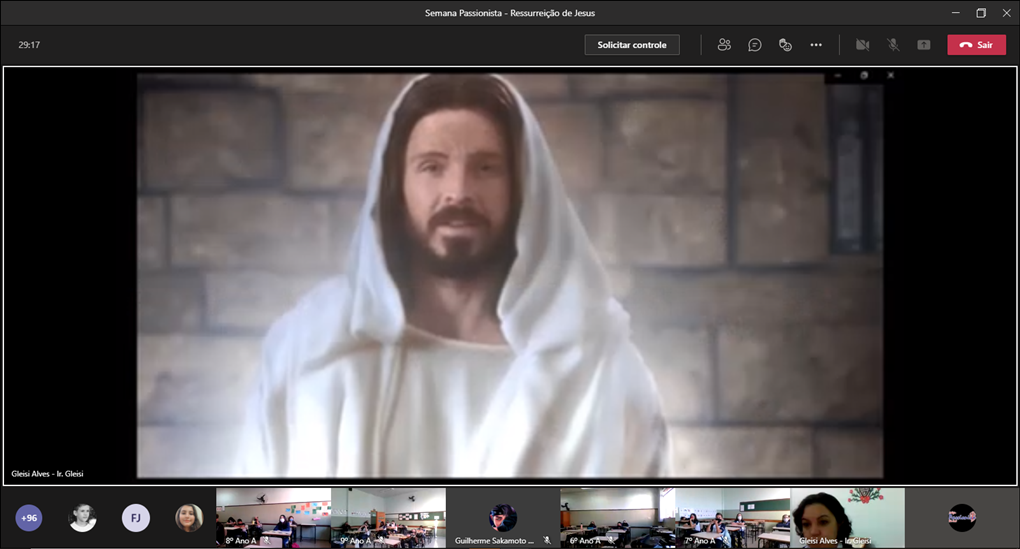 Semana Passionista online - Terceiro dia: Ressurrei��o de Jesus  Col�gio Passionista S�o Jos�