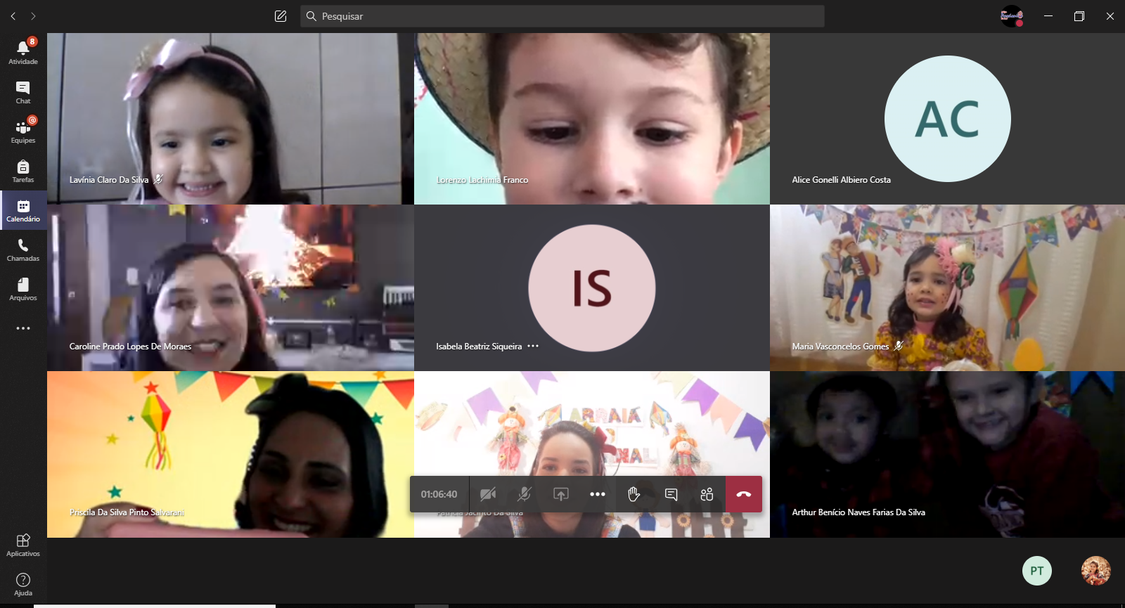 Trabalhando o assunto: Festa Junina Col�gio Passionista S�o Jos�