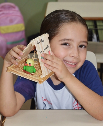 1� Ano A e B - Casa de Passarinho Col�gio Passionista S�o Jos�