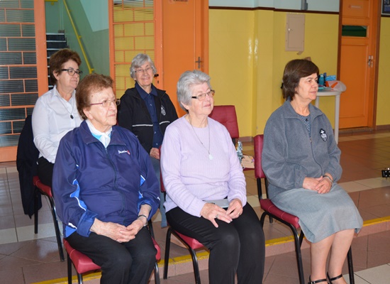 Visita Irm� C�lia Col�gio Passionista S�o Jos�