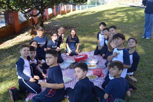 Turma da Manh�- Encerramento do semestre Col�gio Passionista S�o Jos�