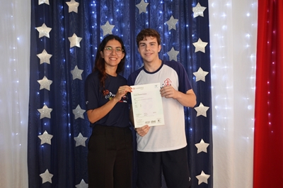 Entrega do Certificado de Profici�ncia aos educandos do PES Col�gio Passionista S�o Jos�