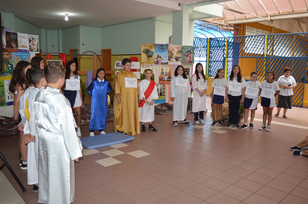 Abertura Campanha da Fraternidade - Tarde Col�gio Passionista S�o Jos�