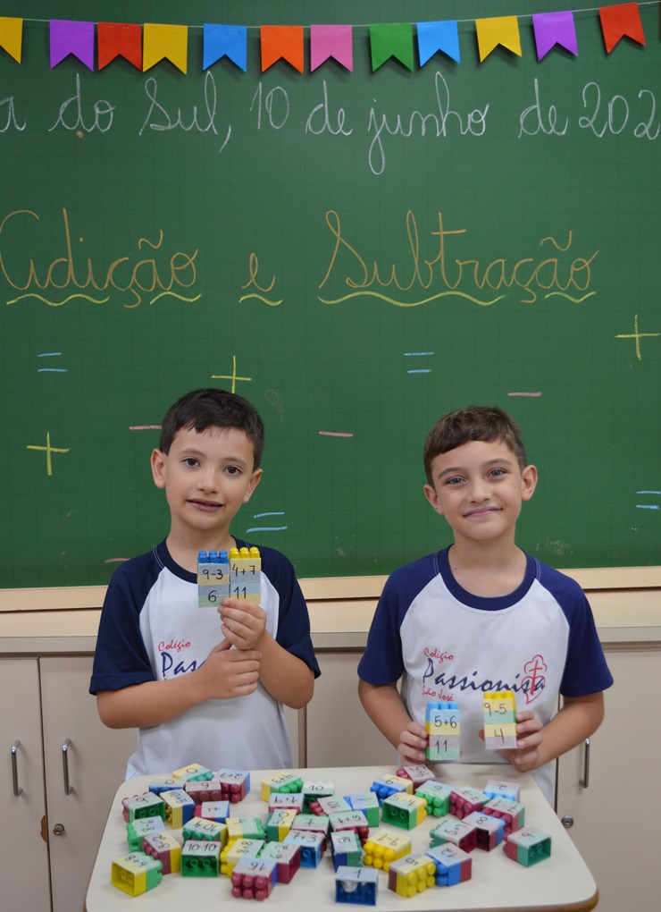 1� Ano A e B - Adi��o e Subtra��o Col�gio Passionista S�o Jos�