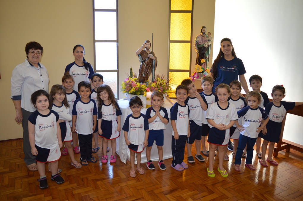 Visita da imagem de S�o Jo�o Batista Col�gio Passionista S�o Jos�