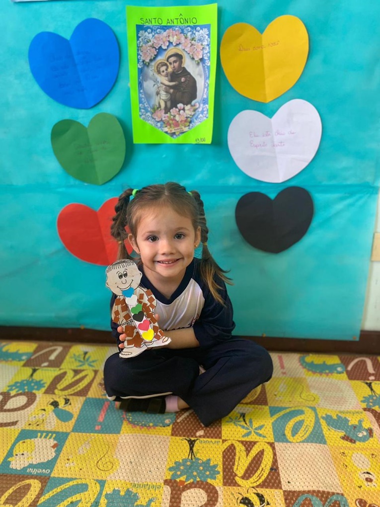 Maternal III A - Dia de Santo Ant�nio Col�gio Passionista S�o Jos�