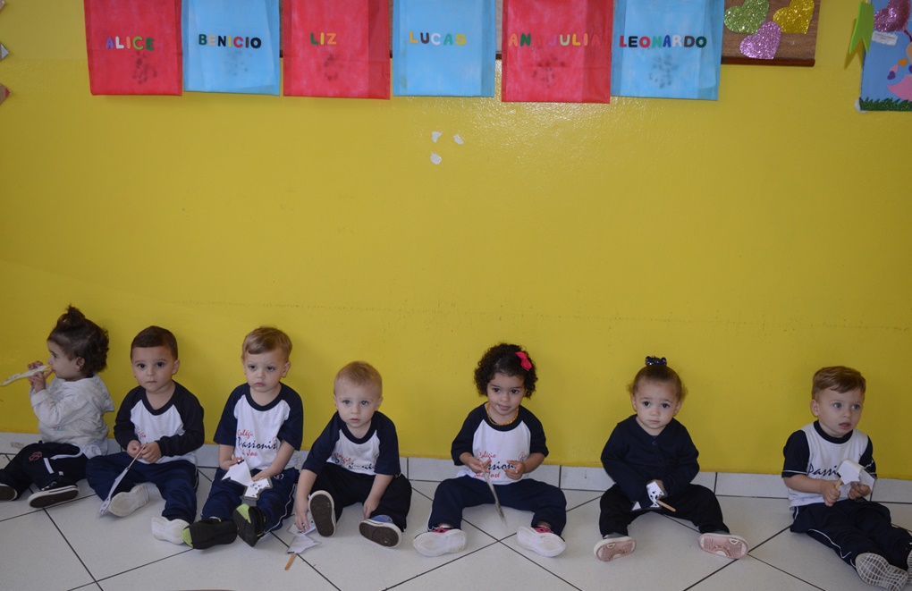 Maternal I - Carimbo no P� Col�gio Passionista S�o Jos�