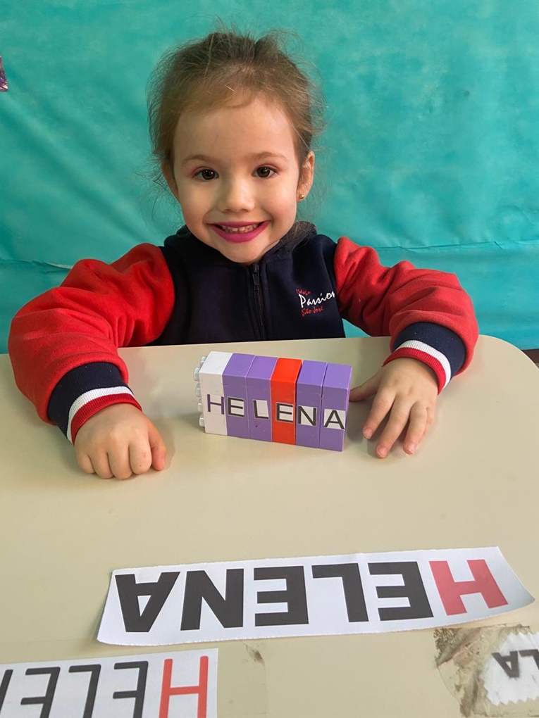 Maternal III A - Quebra-cabe�a do Nome Col�gio Passionista S�o Jos�