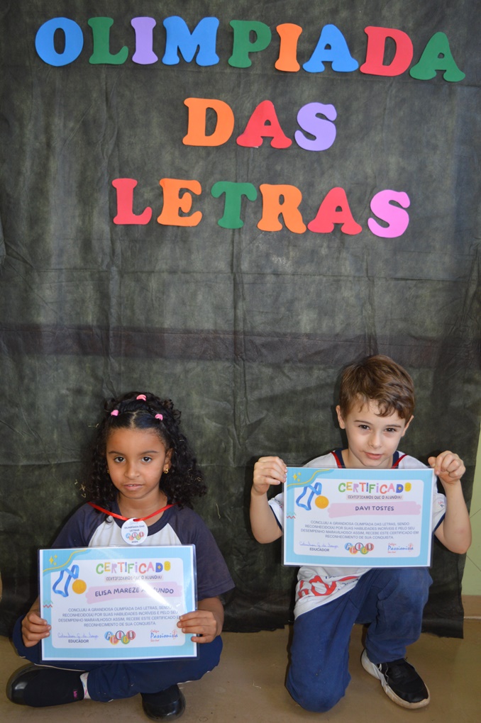Pr� II A e B - Olimp�ada das Letras Col�gio Passionista S�o Jos�
