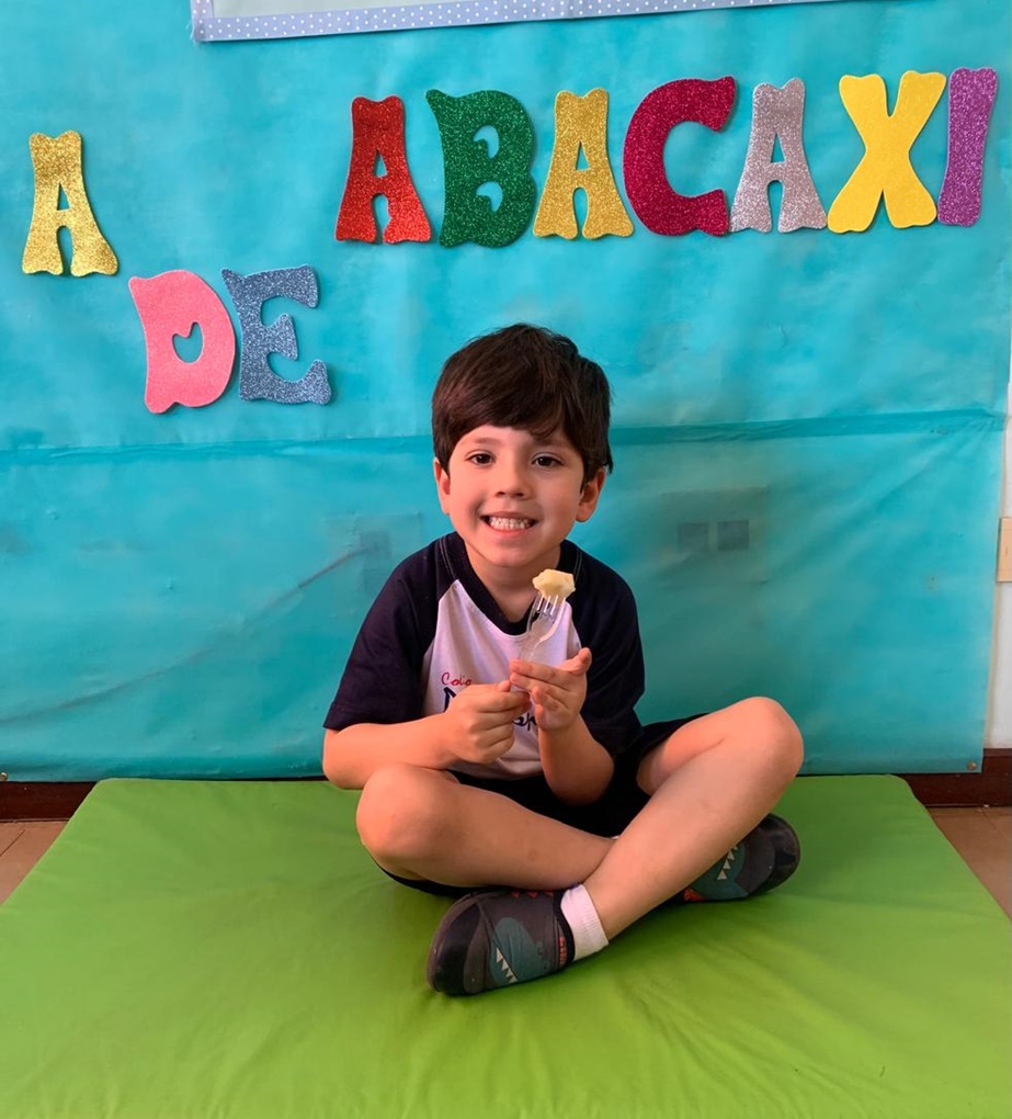 Maternal III A - A de Abacaxi Col�gio Passionista S�o Jos�