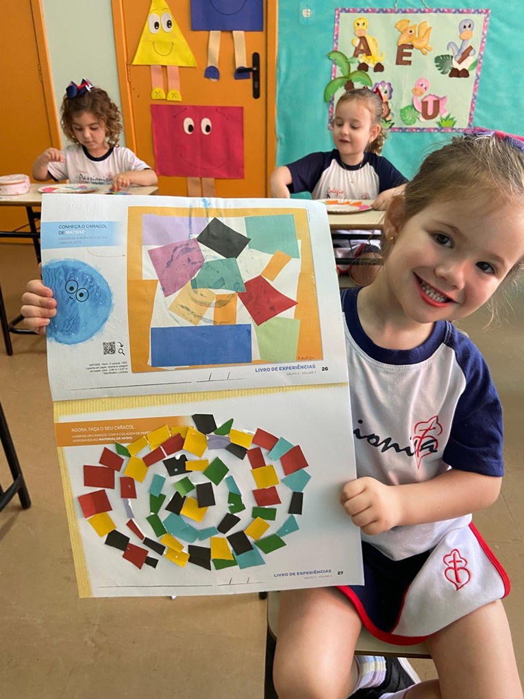 Maternal III A - Caracol Matisse Col�gio Passionista S�o Jos�