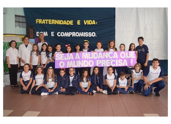 Abertura da Campanha da Fraternidade Col�gio Passionista S�o Jos�